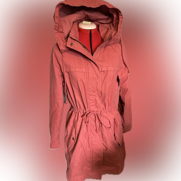 Old Navy pink cotton spring jacket size M - Picture 1 of 5